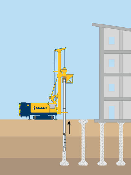 Vibrált betoncölöpök